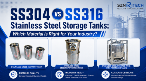 SS304 vs SS316 Stainless Steel Storage Tanks