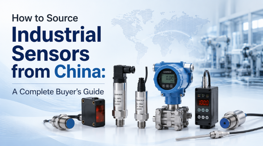 Industrial sensors from a China manufacturer for automation and industrial control applications