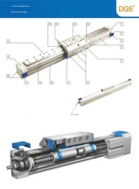 Ball screw  type linear driver