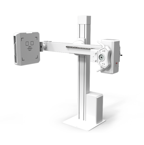 Cross arm x-ray machine
