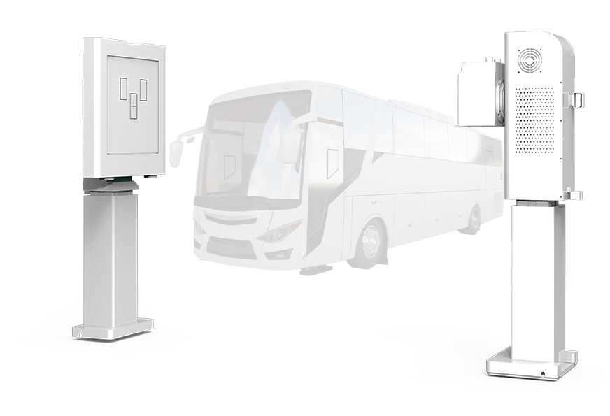 Vehicle mounted X-ray machine